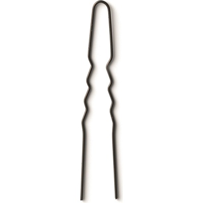 BRATT vlásenky Curly Pin 20 ks čierne 44 mm