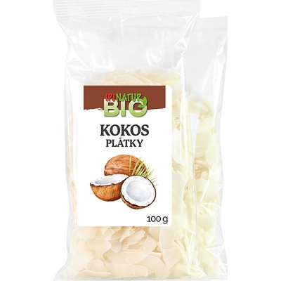 IPJ NATUR Kokos plátky BIO 100 g