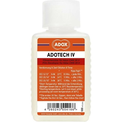 Adox Adotech IV 100 ml negativní vývojka pro 6 filmů