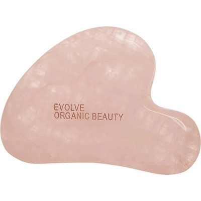 Evolve Organic Beauty Rose Quartz Gua Sha 1 ks