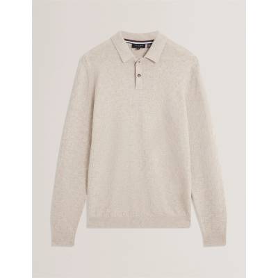 Ted Baker Блуза с яка Ted Baker Men's Short-Sleeve Polo Shirt - Natural