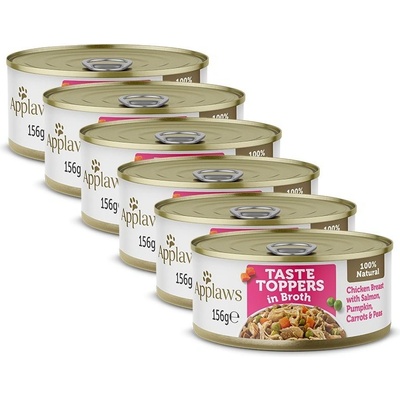 Applaws dog kuracie losos a zelenina 6 x 156 g