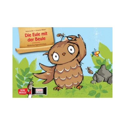 Die Eule mit der Beule. Kamishibai Bildkartenset