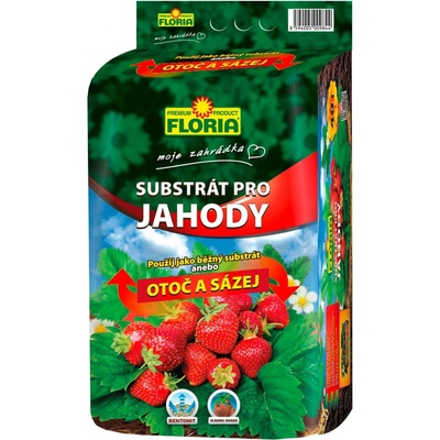 Agro CS FloRIA Substrát pro jahody 40 l
