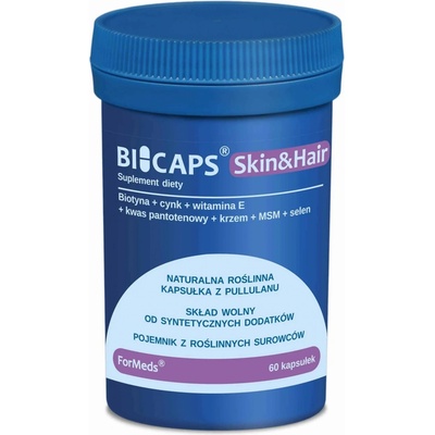 Formeds Bicaps Skin&Hair 60 vegánskych kapsúl
