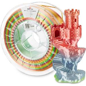 Spectrum PLA Silk Rainbow Fusion - 1, 75 mm / 1000 g (81016)