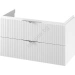 Cersanit S1015-014 - Висящ шкаф за баня под мивка TIRSO 100x45 см, бял (CS0220)
