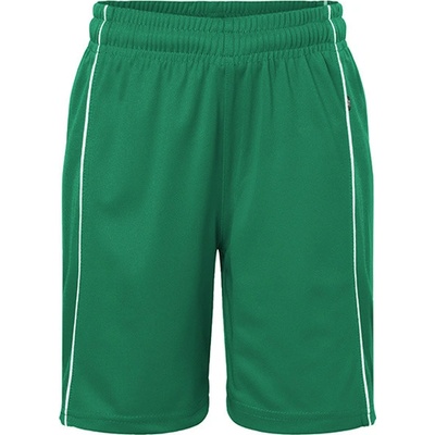 James & Nicholson dětské sportovní kraťasy JN387K Green