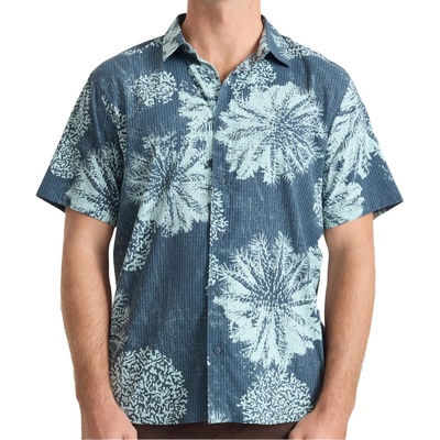 Roark Мъжка риза с копчета Roark Bless Up Shirt - Navy Pukpulko - размер M (033-2936-0712)