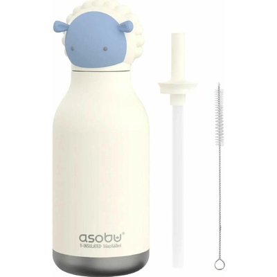 Asobu Bestie Ovce 460 ml bílo modrý