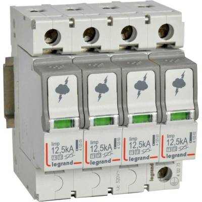 OMEZOVAČ PŘEPĚTÍ B+C T1+T2 12,5/60 4P 412273 LEGRAND