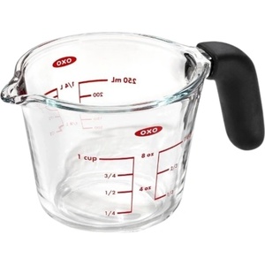 Oxo Кухненски мерителен съд Good Grips стъклен 0, 25 л (O-11396800)
