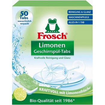 FROSCH EKO Tablety do umývačky All-in-1 Citrón 50 tabliet