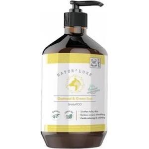 M-PETS NATUR`LUXE Oatmeal Green Tea Shampoo - Шампоан за куче успокояващ сърбяща козина с овесени ядки и зелен чай - 500 мл - Белгия 10123399