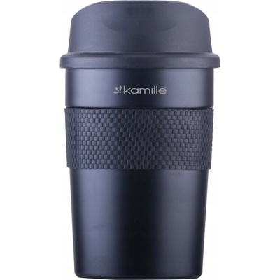 Kamille termohrnek nerezová ocel 360 ml černý