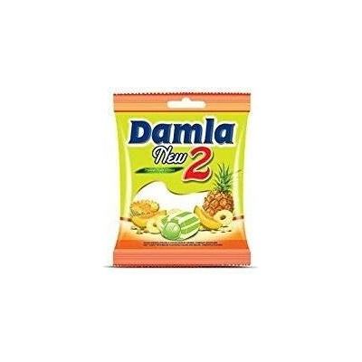 Damla bonbóny žlutý meloun + ananas 90 g