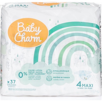 Baby Charm Super Dry Flex 4 Maxi 9-14 kg 37 ks