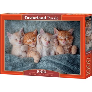 Castorland Пъзел Castorland от 1000 части - Най-сладките котенца (C-105144-2)