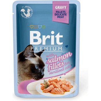 Brit Premium Cat Delicate Fillets in Jelly Salmon 85 g
