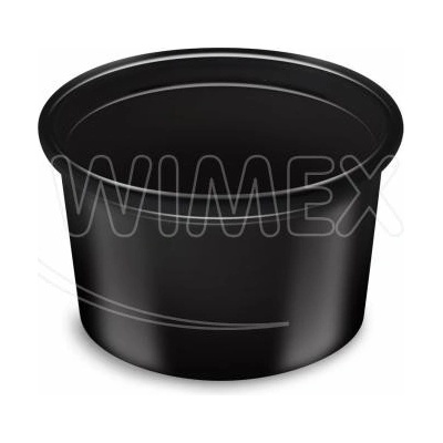 Wimex Dressingová miska PP čierná O46mm 30ml