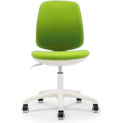 RFG Детски стол RFG Lucky White, дамаска, зелена седалка, зелена облегалка (ON4010160051)