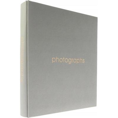 Album s kapsami Gedeon 10x15 cm na 500 fotografií, černý, textilní