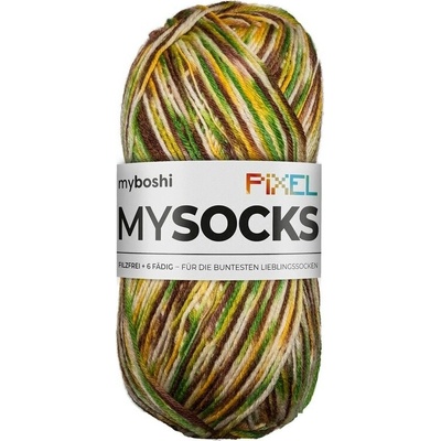 Příze myboshi Mysocks Pixel Copper