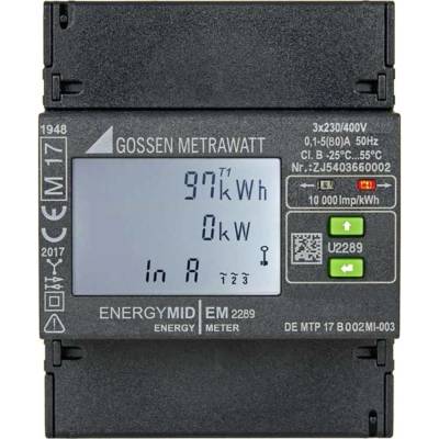 Gossen Metrawatt EM2289 S0 U2289-V022