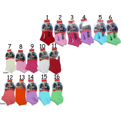 Design Socks Dívčí a chlapecké kotníčkové ponožky mix