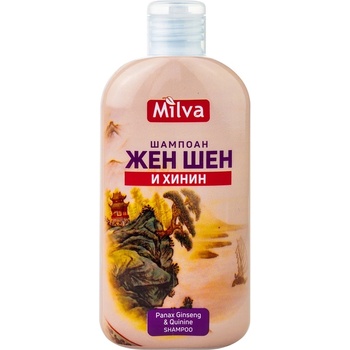 Milva Шампоан с женшен и хинин, 200 ml