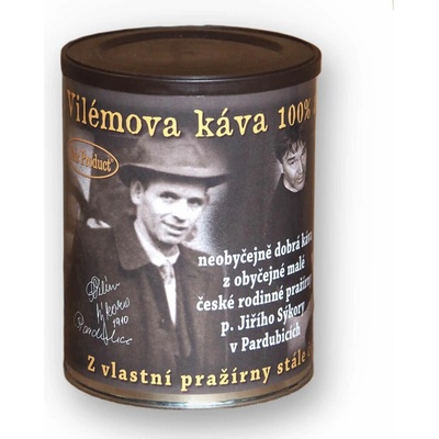 Vilémova káva Čerstvo pražená káva mletá 250 g