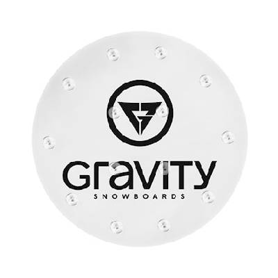Grip Gravity Icon Mat clear/black (grip na snowboard)