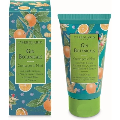 L'Erbolario Gin Botanicals - Хидратиращ крем за ръце 75 мл