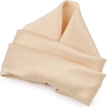 Kapesníček do saka v krabičce krémová