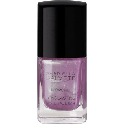 Gabriella Salvete Longlasting Enamel lak na nehty s holografickým efektem 14 Orchid 11 ml
