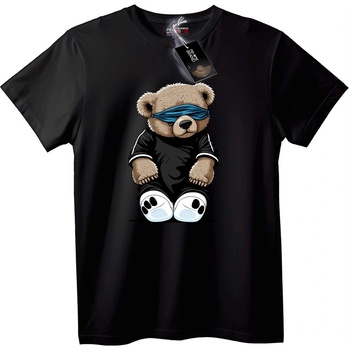NOONEBRAND Тениска Мечок със Превръзка - L, Black