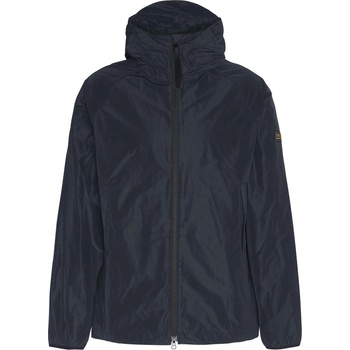 Image 1 of Barbour International Men's Porter Showerproof Hooded Long Sleeve Rain Anorak - Black BK11
