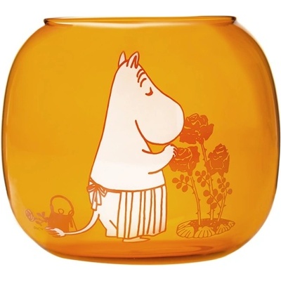 Svícen Moominmamma, jantarový