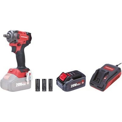 Worcraft Uťahovák CIW-S20LiBM-450 ShareSYS, 20V Li-Ion, rázový, 450Nm, 1/2" square, SET 1x akumulátor 4.0 Ah + nabíjačka, v kuf