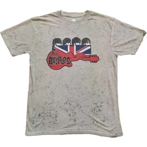 The Beatles Guitar & Flag Snow Wash (Wash Collection) Sand M Риза (BEATSWASH02MS02)
