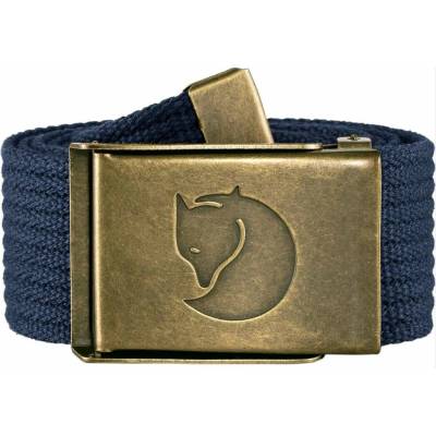 Fjallraven Canvas Brass belt. DARK NAVY
