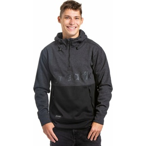 Meatfly мъжка технична суитшърт Tason Black Heather/Black Meatfly | Cheren | МЪЖЕ | L