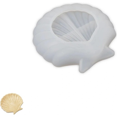 Manumi Silikonová forma pro kreativní hmoty miska ve tvaru mušle 110x111mm 1 ks