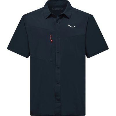 Salewa Мъжка риза с копчета Salewa Puez S/S Shirt - Blueberry - размер 52 (EU) (033-3191-0114)
