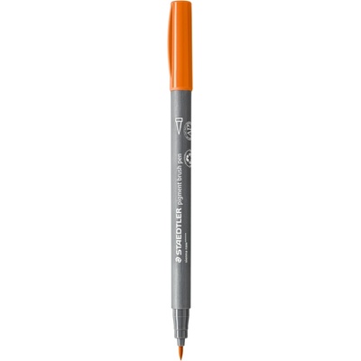 STAEDTLER Флумастер Staedtler Pigment Brush 371, ОХРА 73 (31656-А-ОХРА 73)