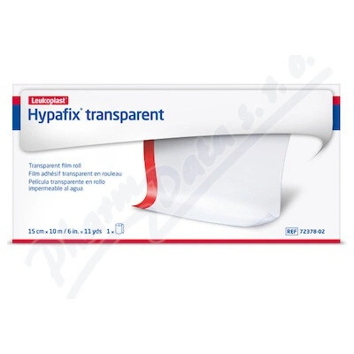 Leukoplast Hypafix Transp.film.fól.krytí 15 cm x 10 m