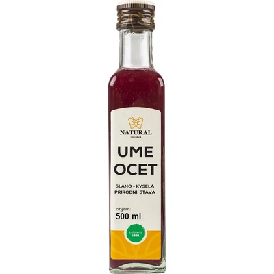 Natural Jihlava Ume ocet, 500ml – Zboží Mobilmania