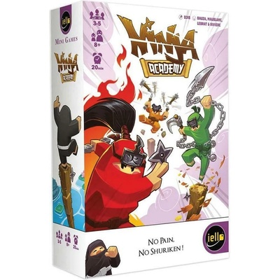 IELLO Настолна игра Ninja Academy - Детска