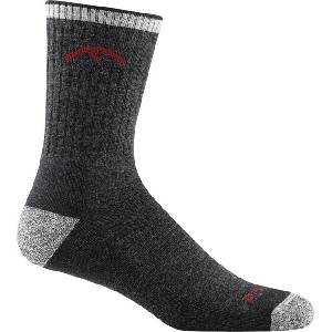 DARN TOUGH Чорапи Hiker Micro Crew средна светлина с възглавница, черен (1466.Black)