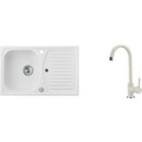 Sety kuchynských drezov a batérií Set Alveus Record 30 + AM 120